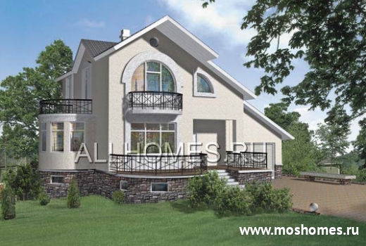 K-285-1P Проект жилого дома с цокольным этажом