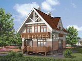I-162-1K Проект дачного дома из керамического камня